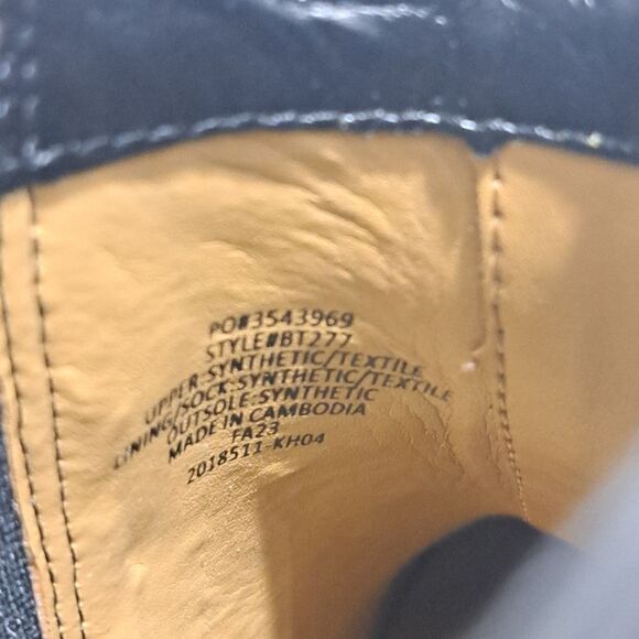 J. Crew Chelsea Boots Gothic Streetwear Size 6 Black - Picture 10 of 14